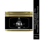 Pure single estate assam tea leaves - orthodox clonal tea with golden tips - leaf grade